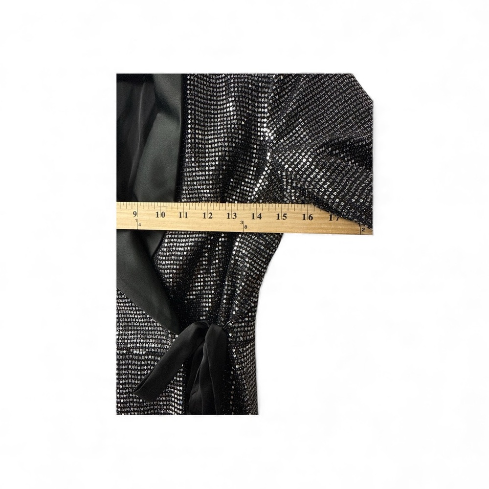 Splash Black Sequin Robe - Picture 7 of 8